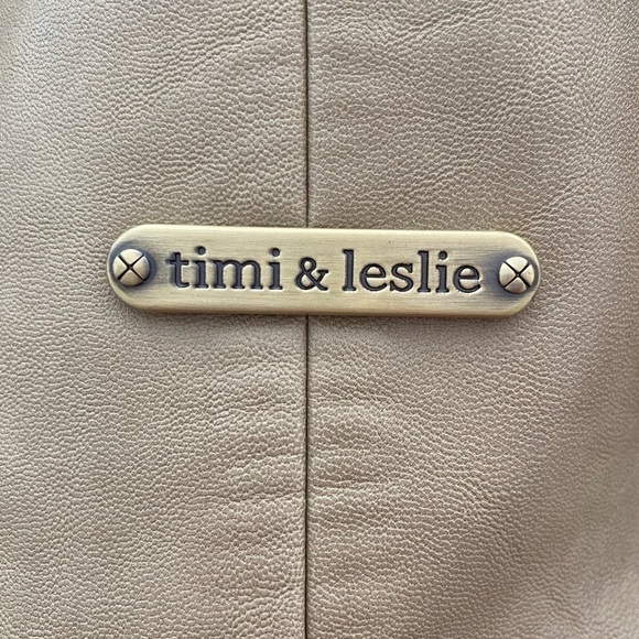 Timi & Leslie Charlie Diaper Bag, Beige - Picture 7 of 16